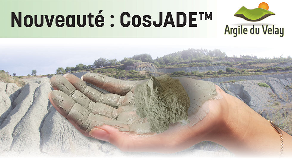 Nouvelle argile verte CosJade® Argile du Velay