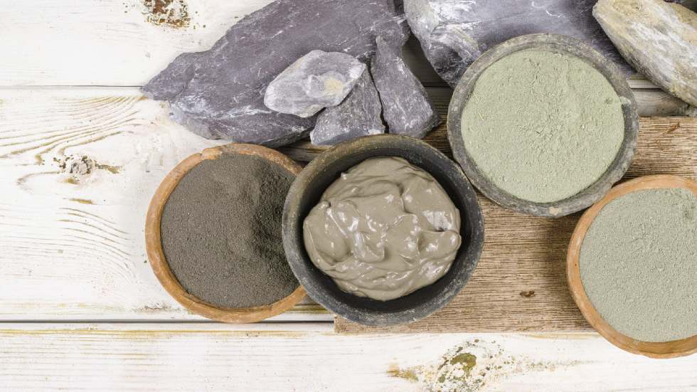 Clay used in poultices for pets'care.