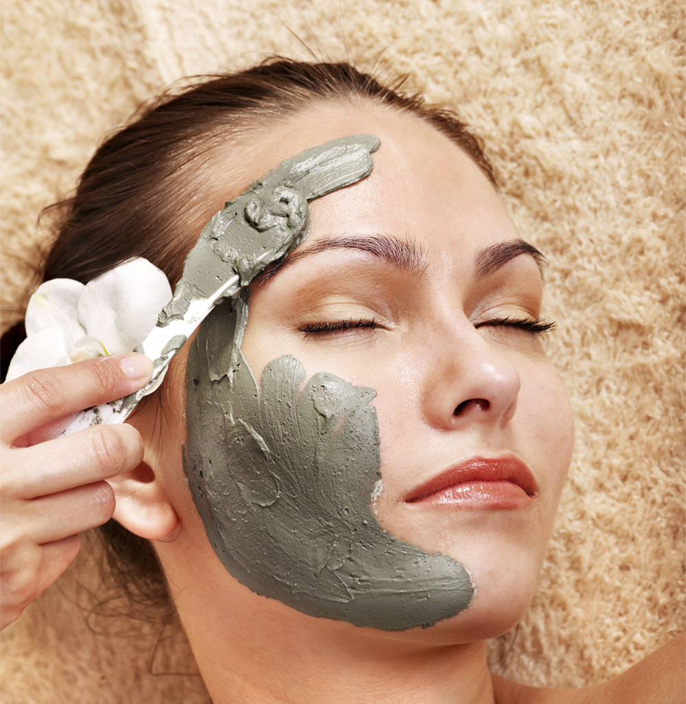 Green clay for cosmetics