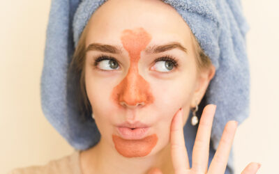 The red clay for a perfect skin